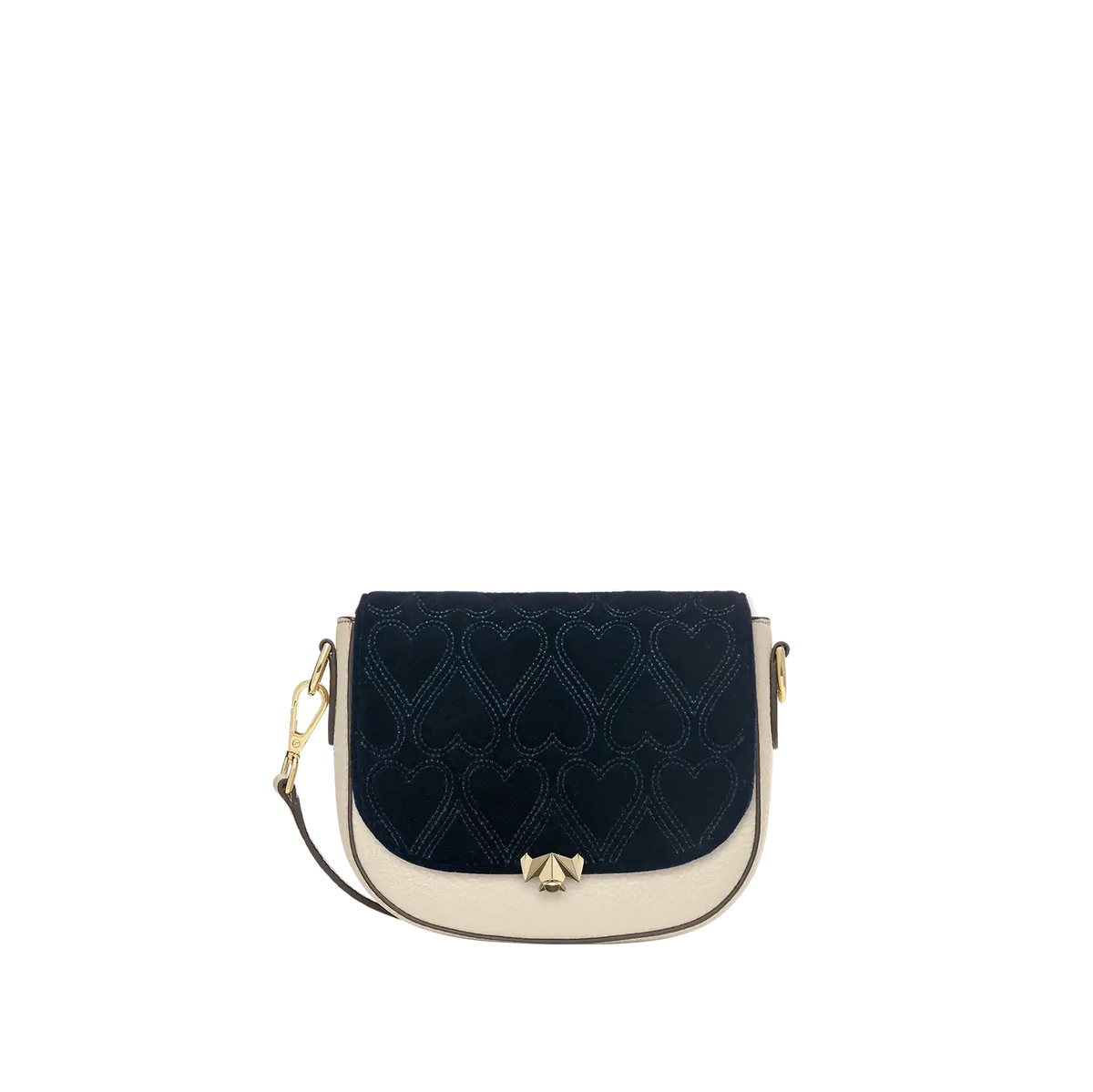 Wechselklappe - Mini Amour de Velours - dunkelblau