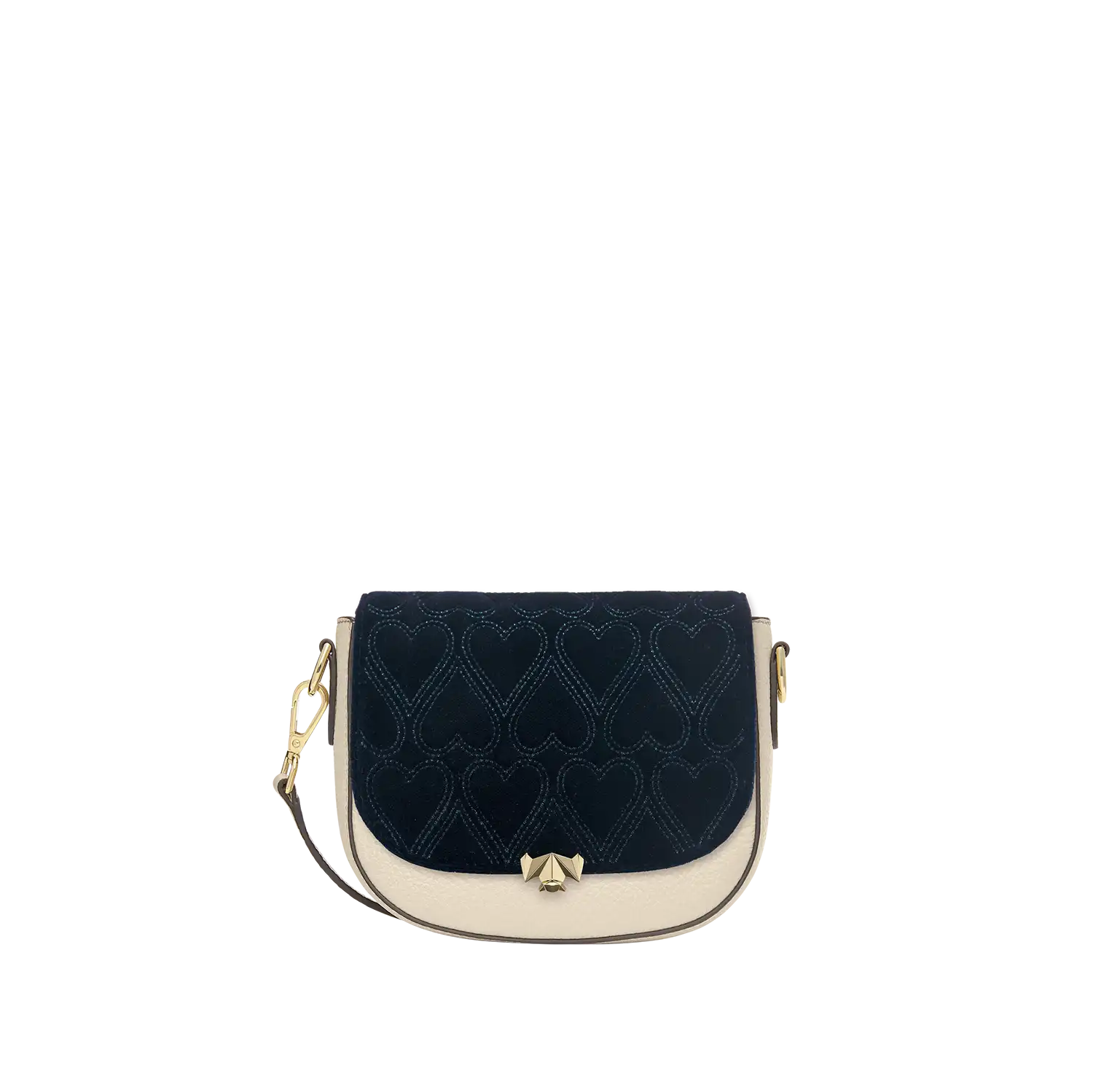 Wechselklappe - Mini Amour de Velours - dunkelblau