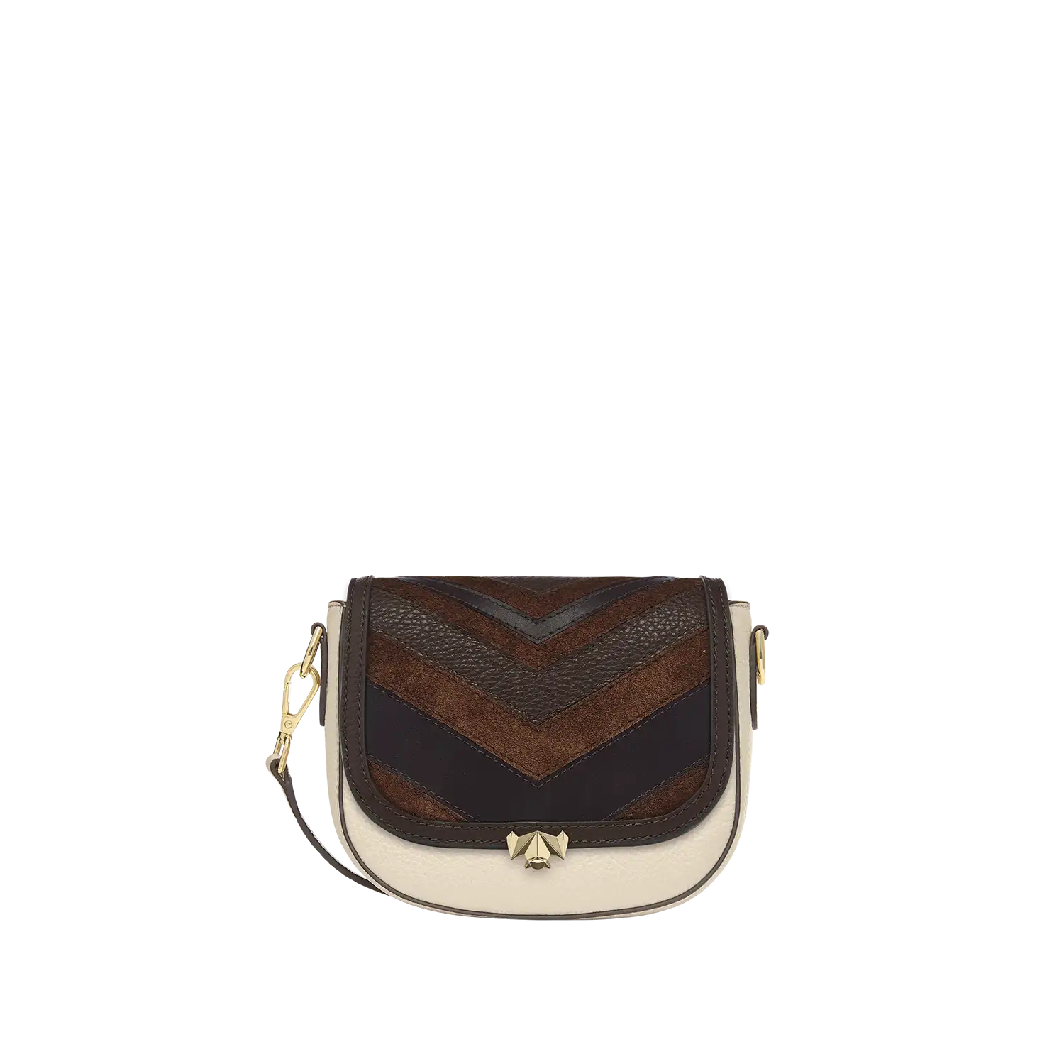 Wechselklappe - Mini Chocolate Blend - braun