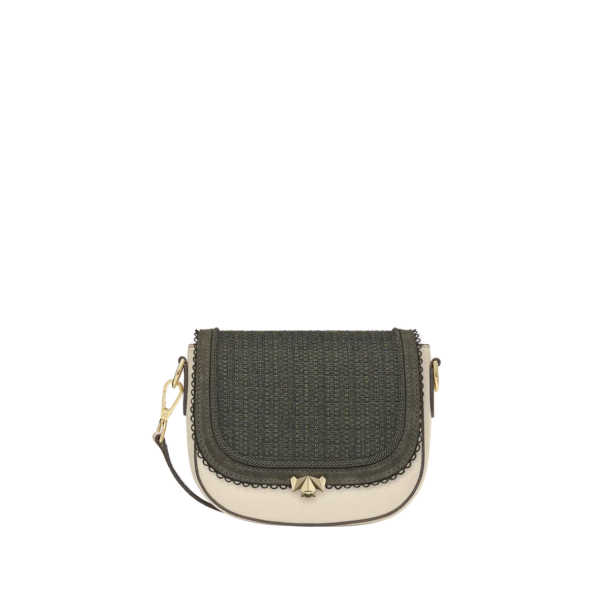 Wechselklappe - Mini Forest Glimmer - grün-glitzer