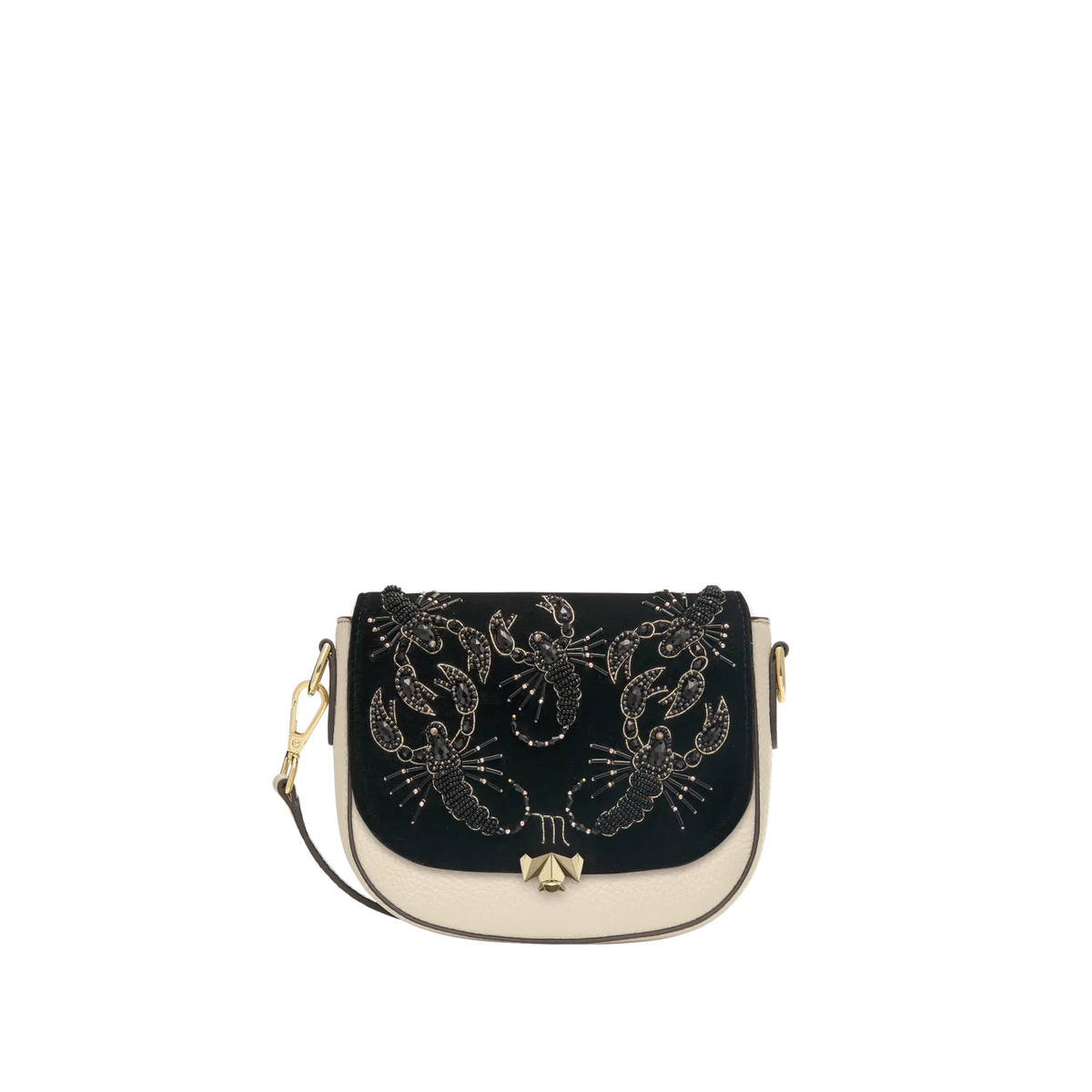 Wechselklappe - Mini Gilded Scorpion - schwarz