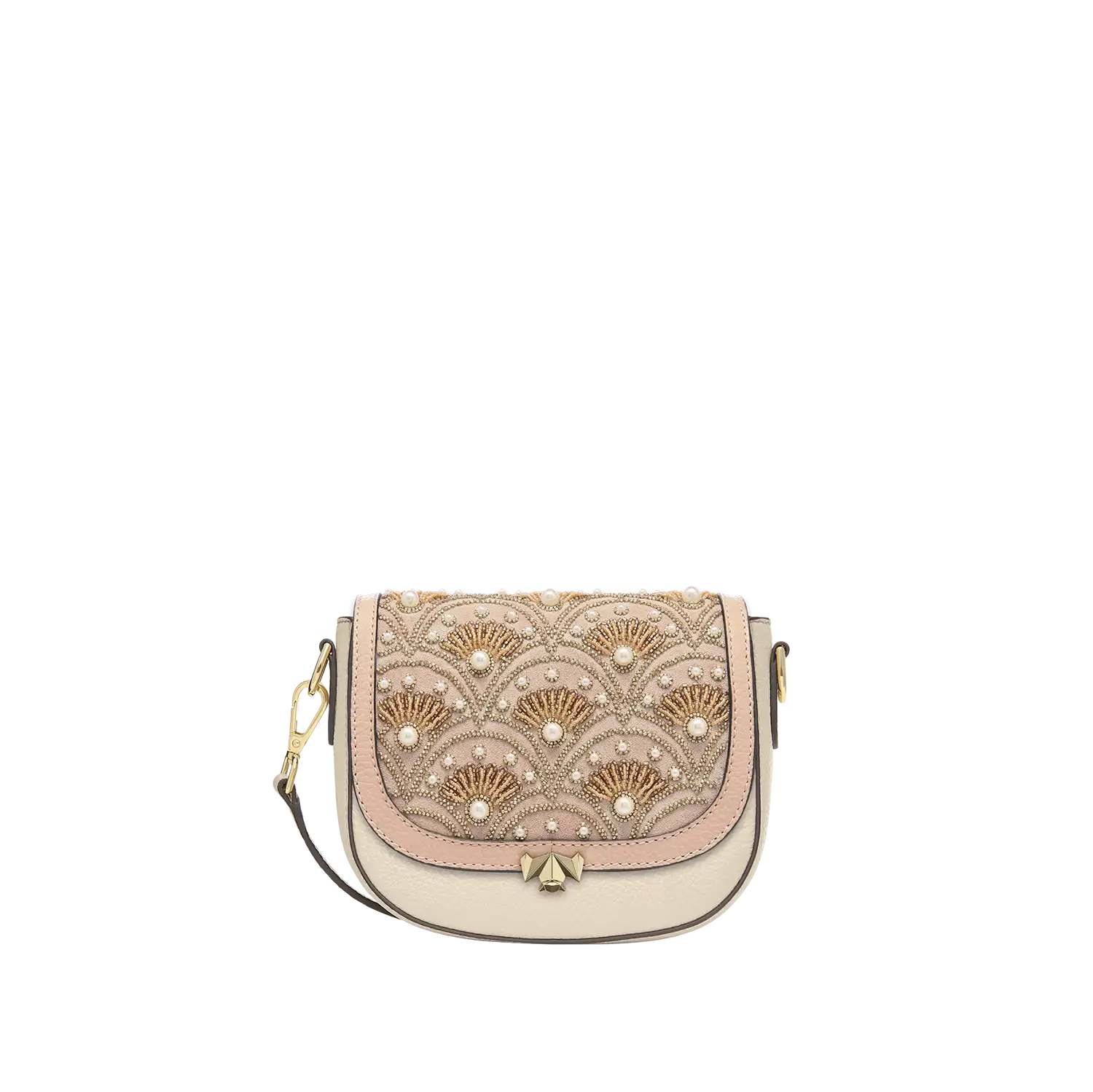 Wechselklappe - Mini Love Blossom - nude