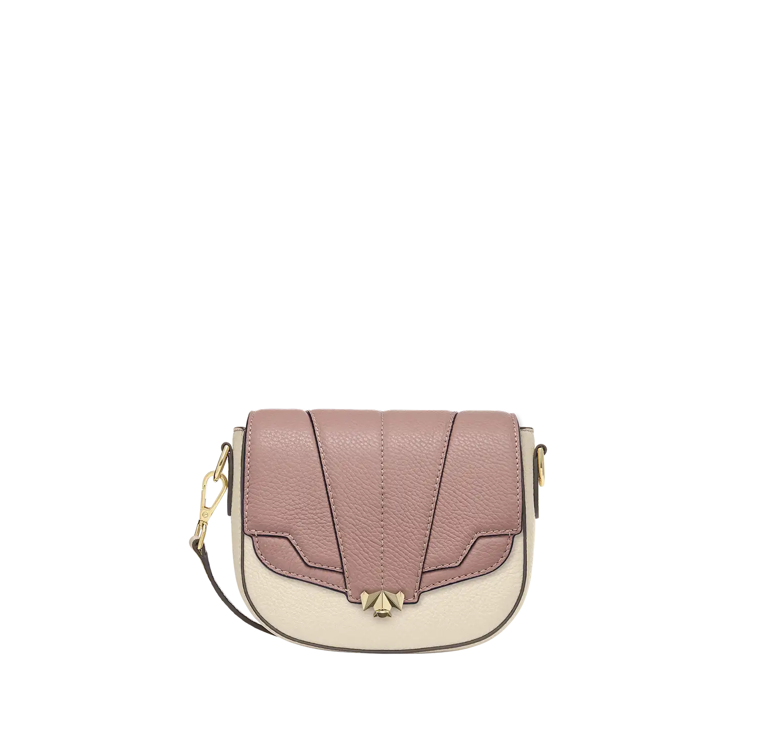 Wechselklappe - Mini Macaron Solitair - altrosa