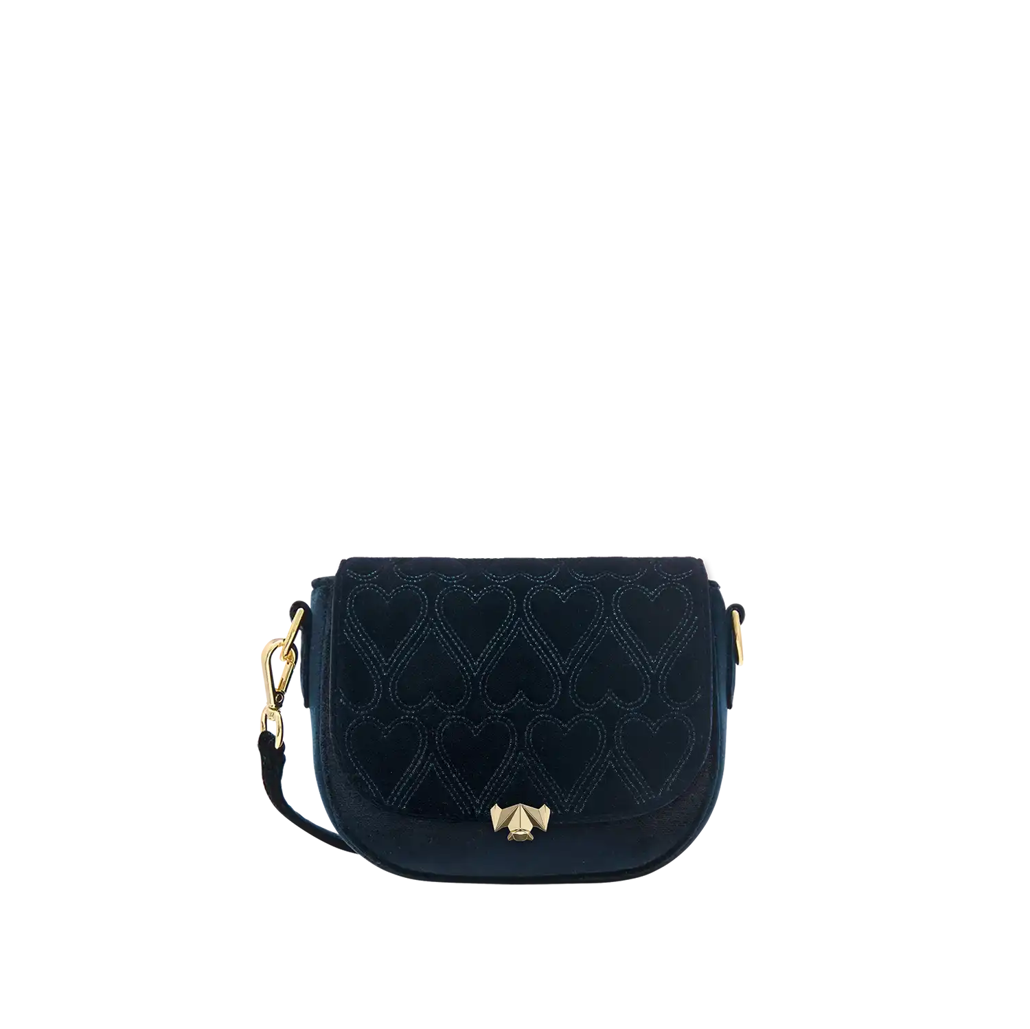 Wechselklappe - Mini Amour de Velours - dunkelblau