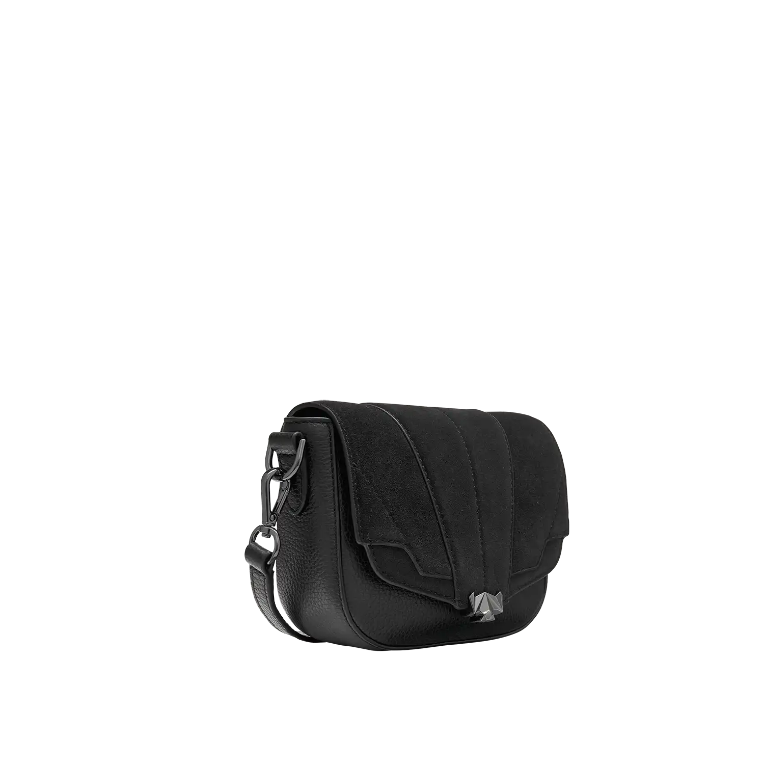 BC Wechselklappe - Mini Smooth Solitair - schwarz