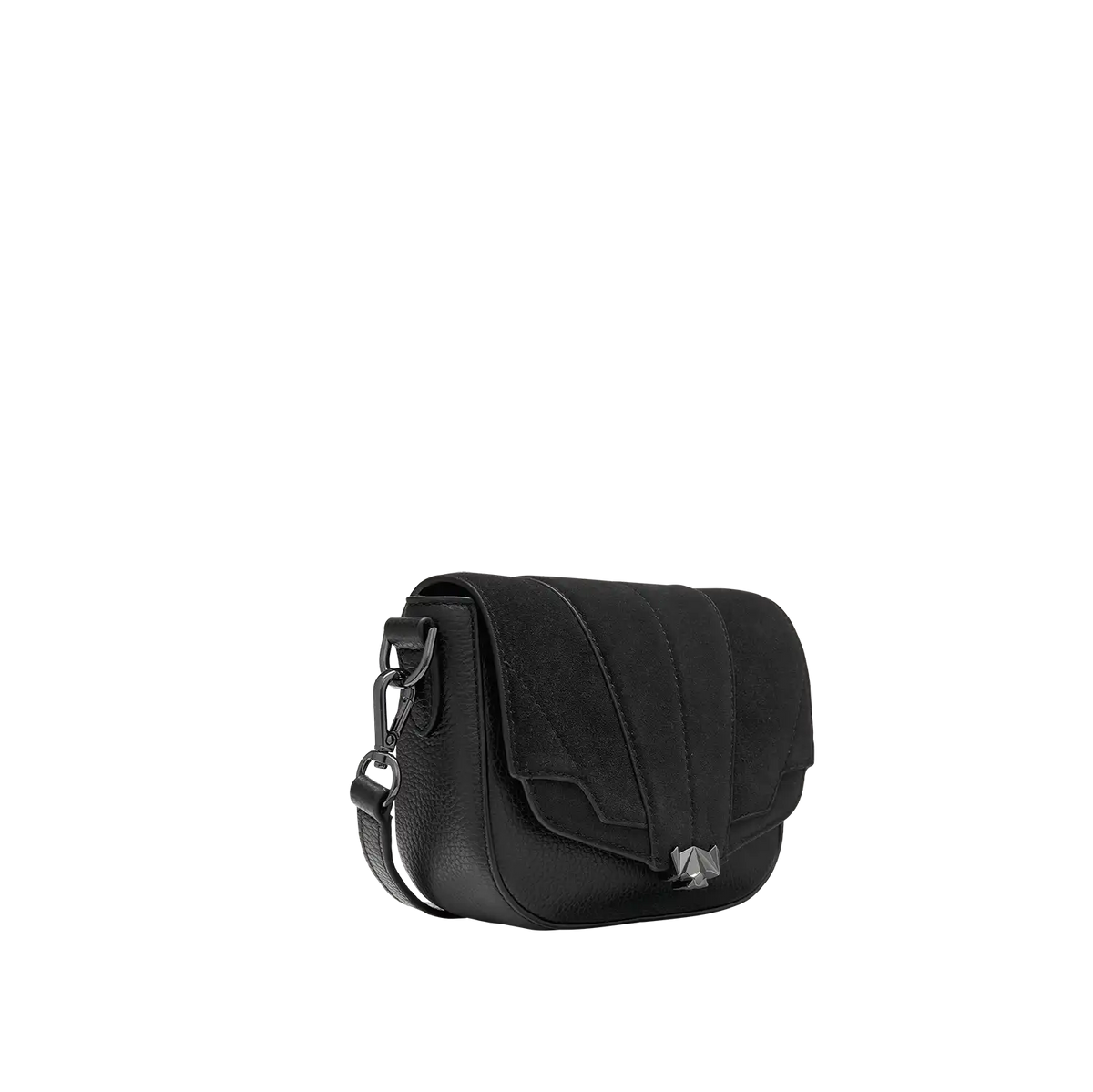 BC Wechselklappe - Mini Smooth Solitair - schwarz