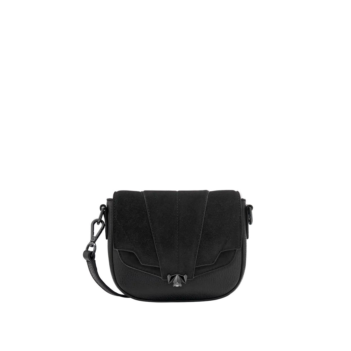 BC Wechselklappe - Mini Smooth Solitair - schwarz