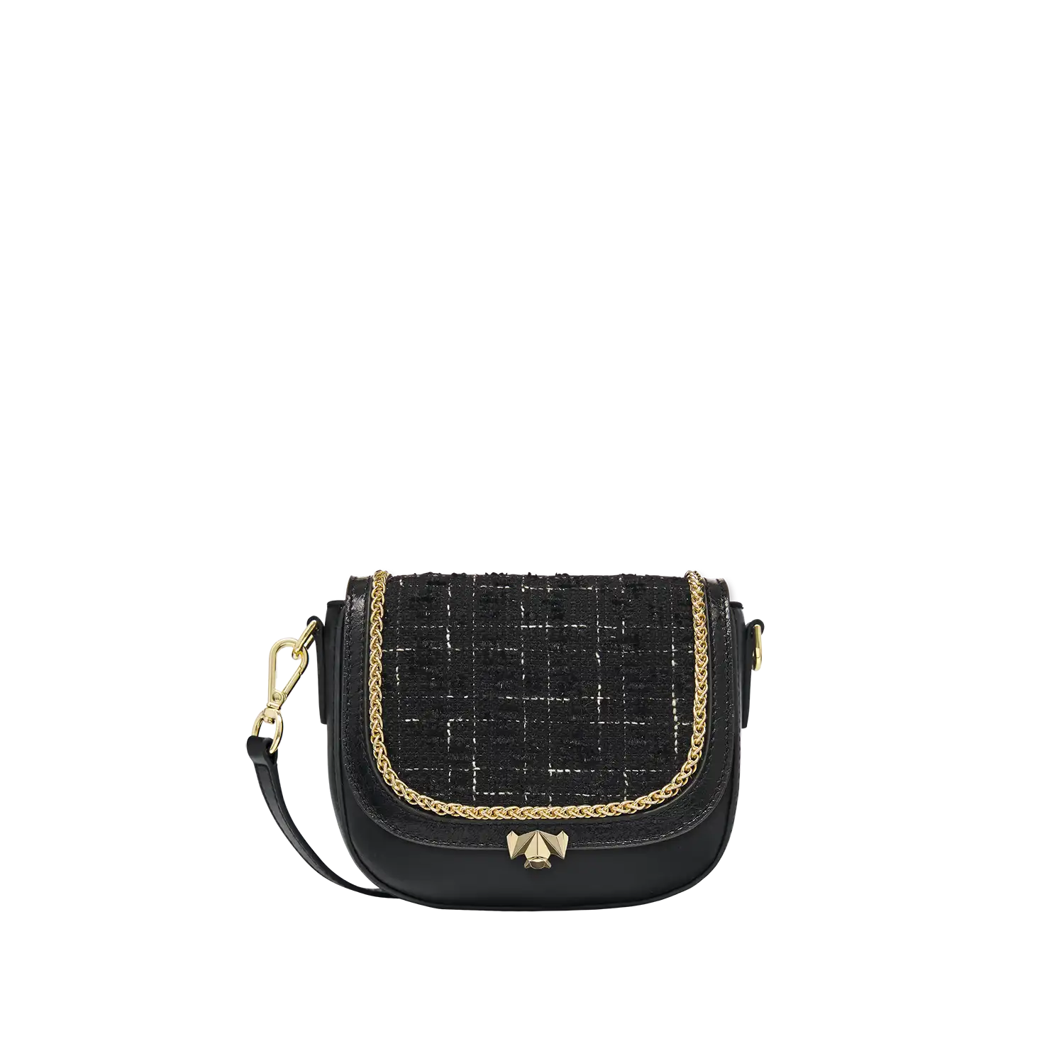 Wechselklappe - Mini Fabulous - schwarz-weiß