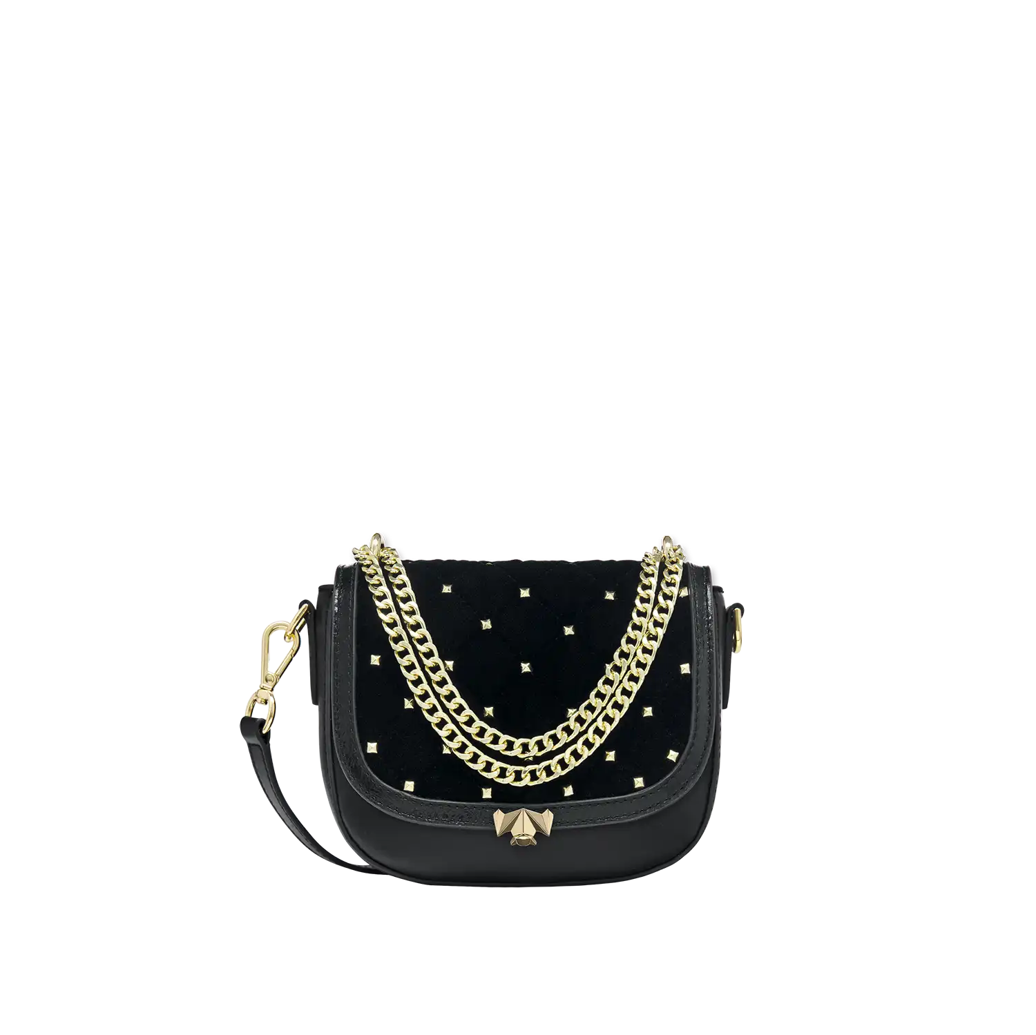 Wechselklappe - Mini Glam Noir - schwarz