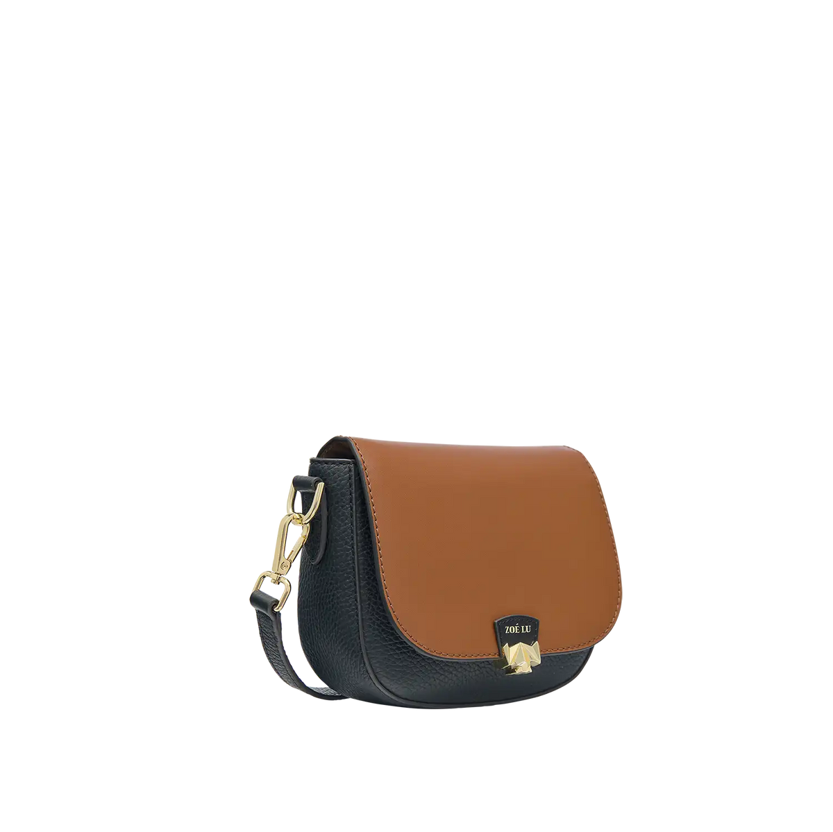 Wechselklappe - La Mini Tan - cognac