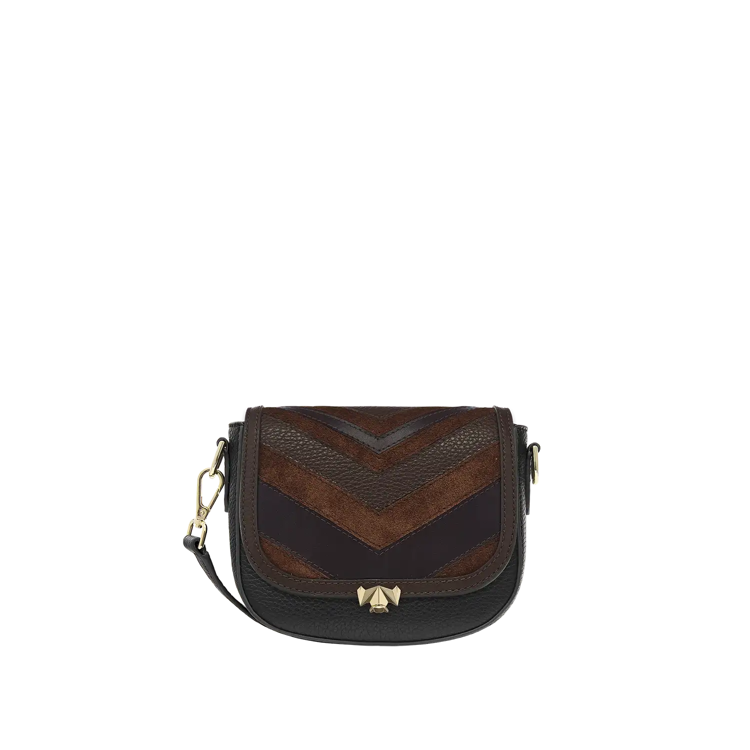 Wechselklappe - Mini Chocolate Blend - braun