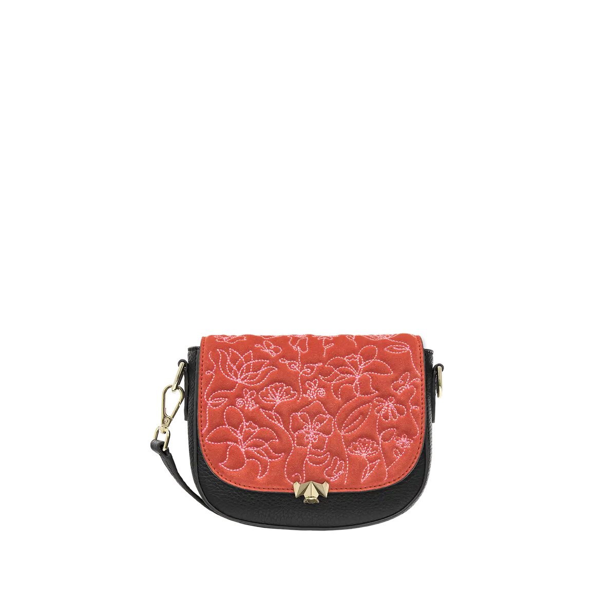 Wechselklappe - Mini Garden of Love - rot-pink