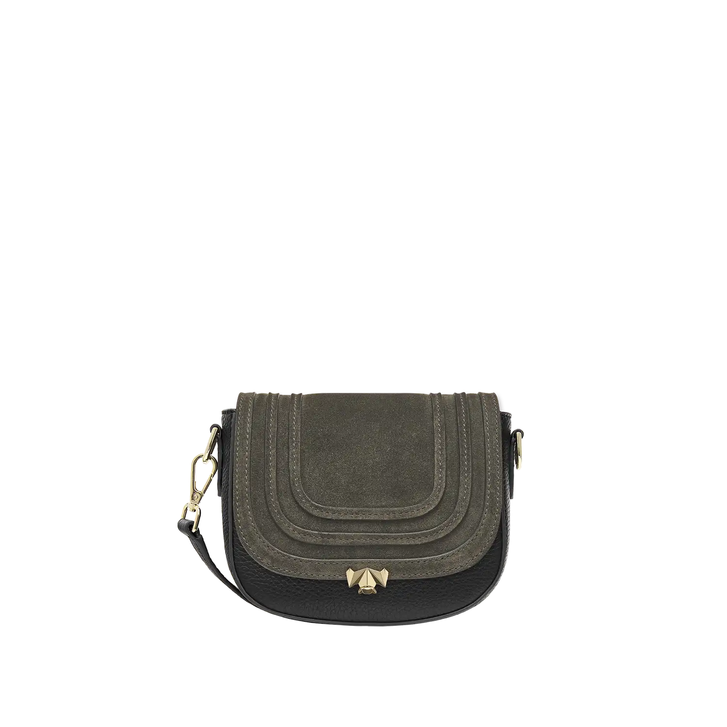 Wechselklappe - Mini Great Moss - grau-braun