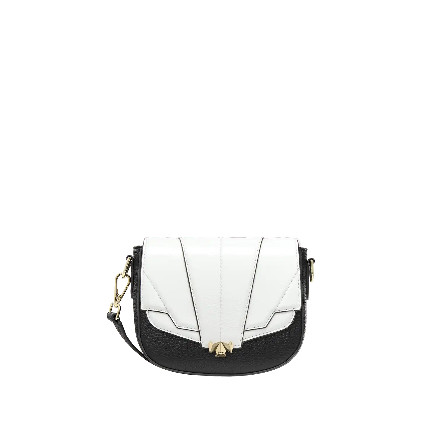 Wechselklappe - Mini Icy Solitair - weiß