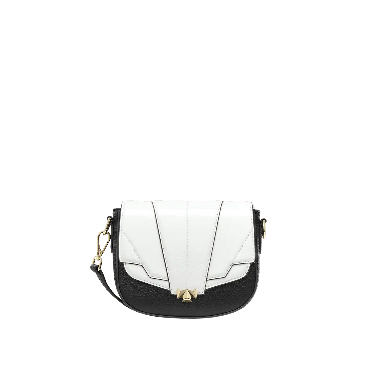 Wechselklappe - Mini Icy Solitair - weiß