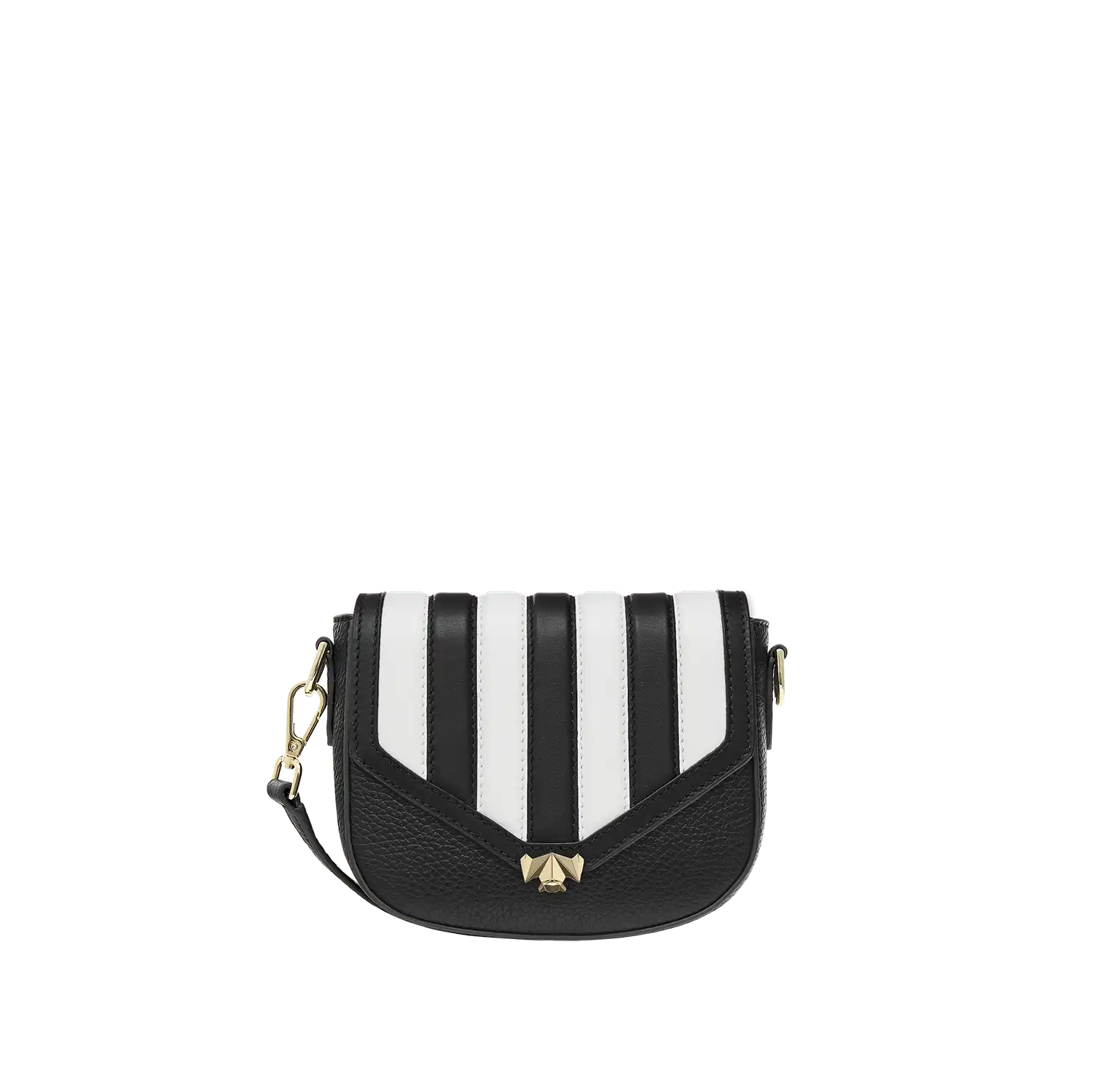 Wechselklappe - Mini Piano Pulse - schwarz-weiß