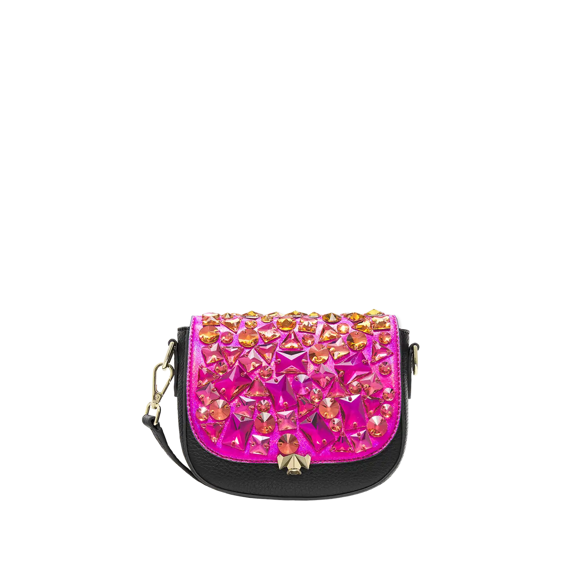 Wechselklappe - Mini Sizzling Pink - pink-metallic