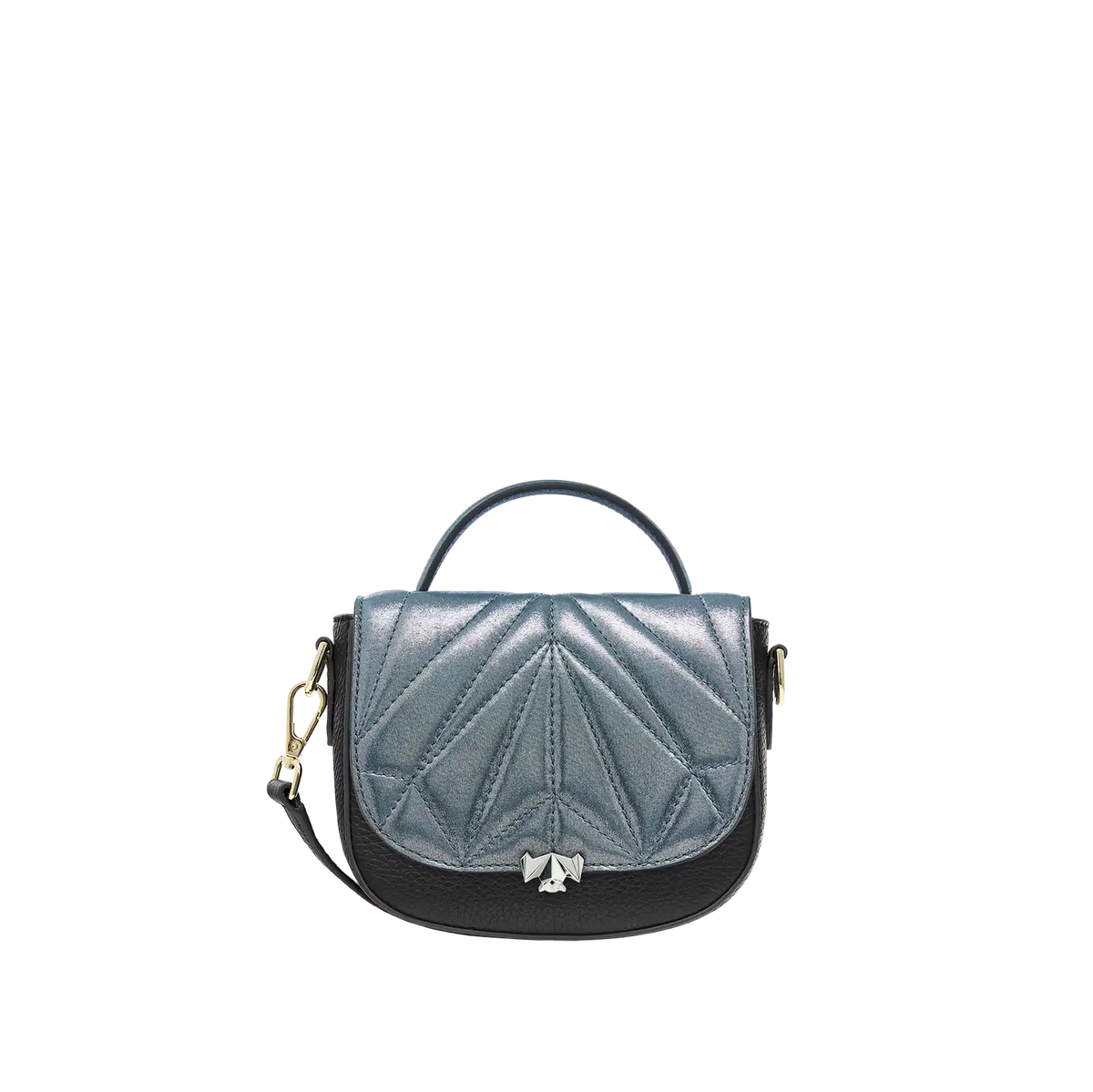 SC Wechselklappe - Mini Something Blue - blau-metallic