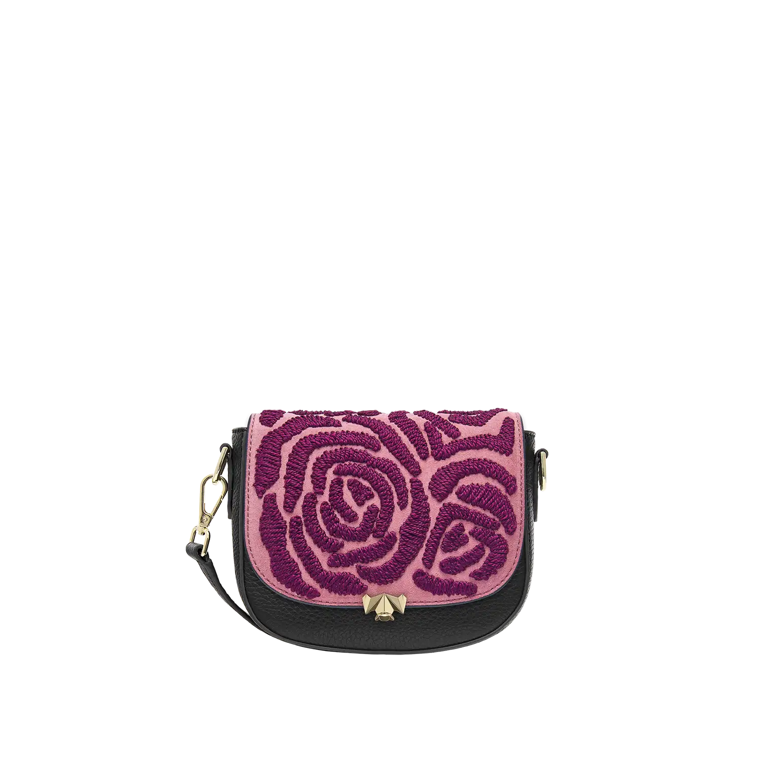 Wechselklappe - Mini The Heavy Rose - beere