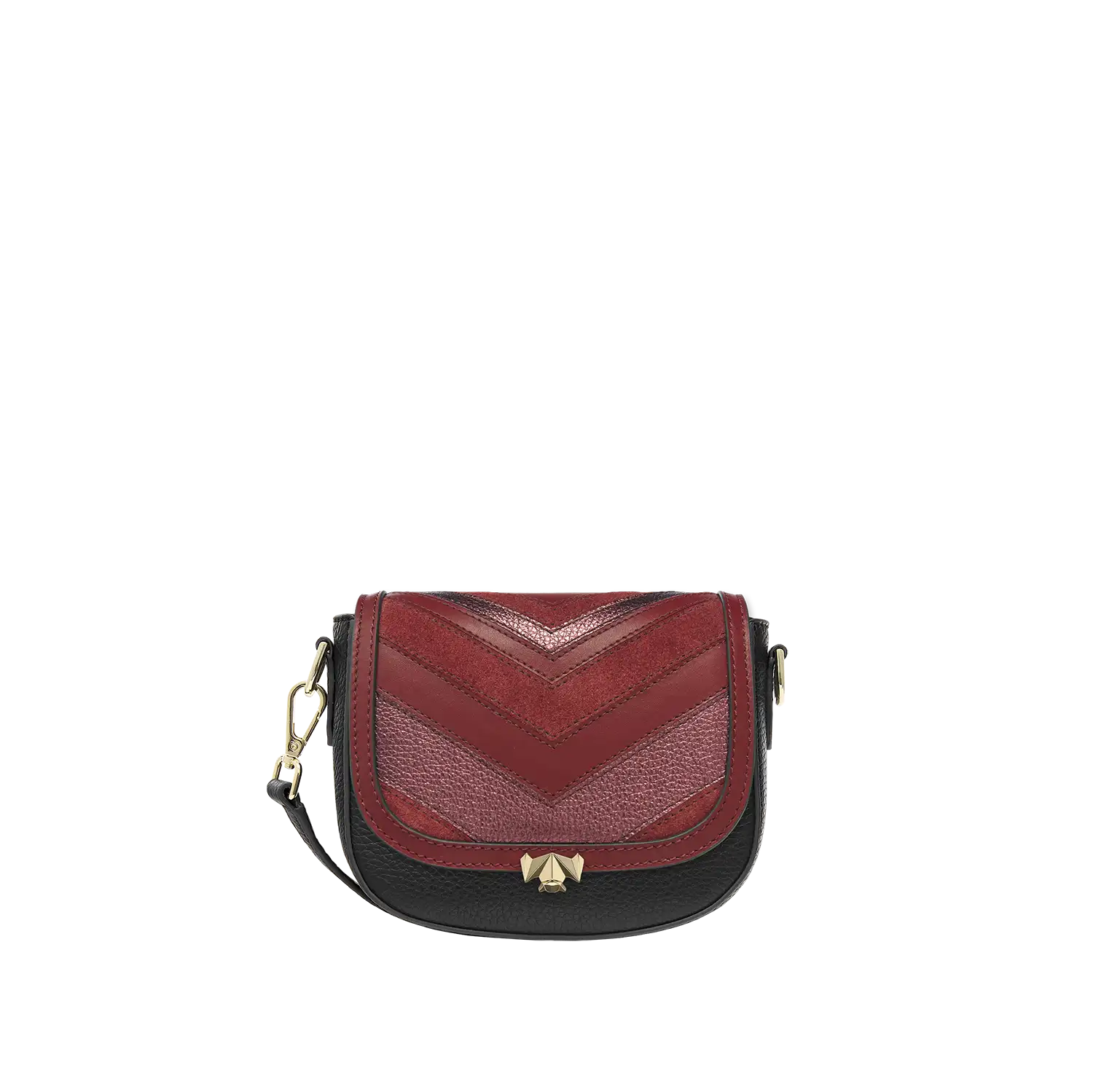 Wechselklappe - Mini Vino Vibes - weinrot-mix