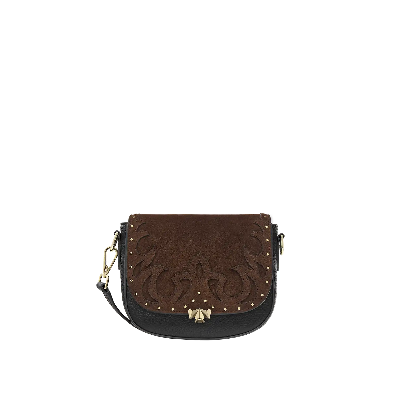 Wechselklappe - Mini Yee-Haw - braun