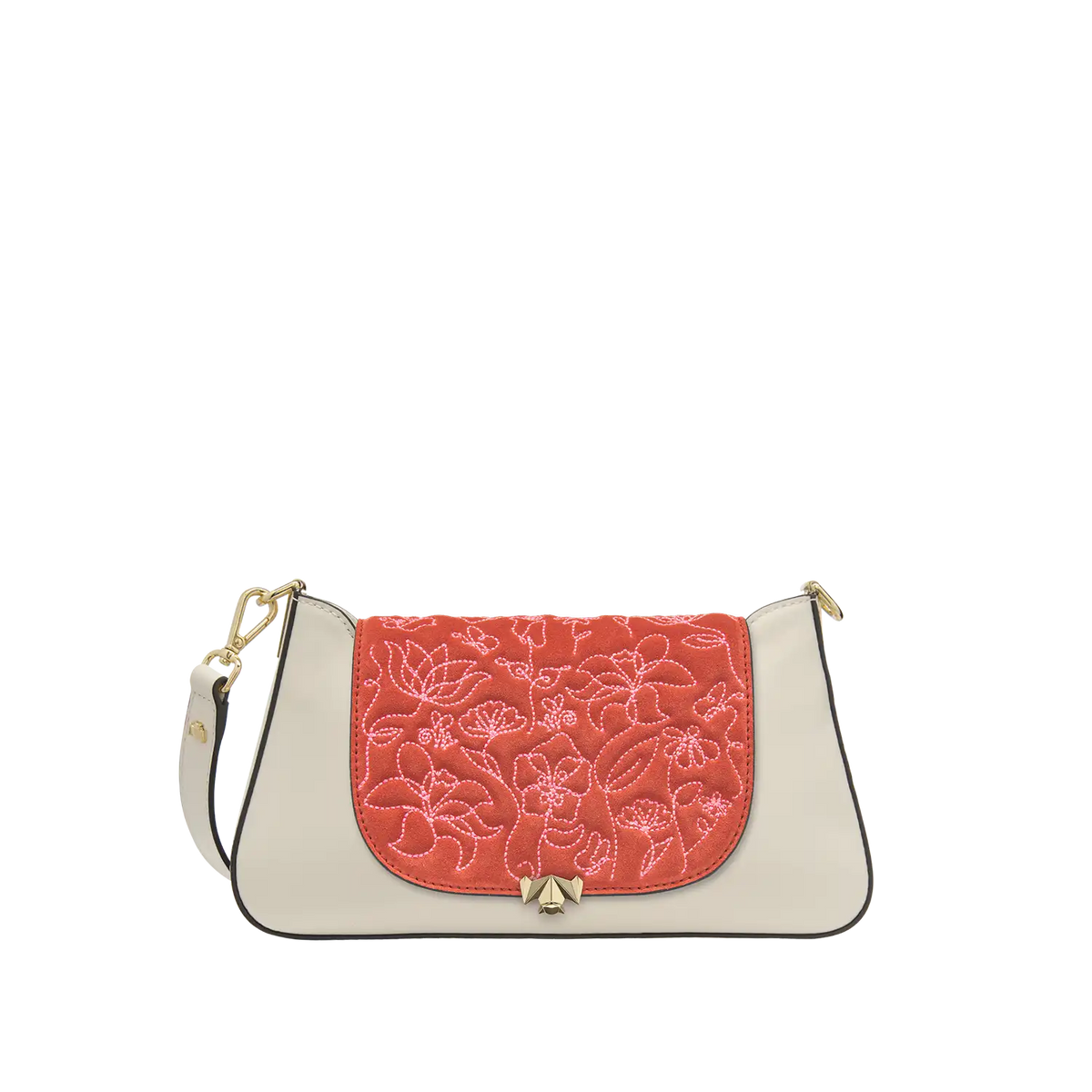 Wechselklappe - Mini Garden of Love - rot-pink