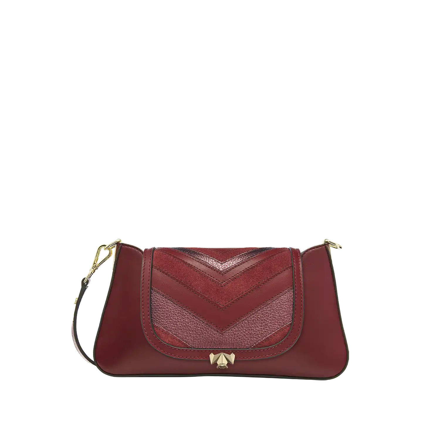 Wechselklappe - Mini Vino Vibes - weinrot-mix