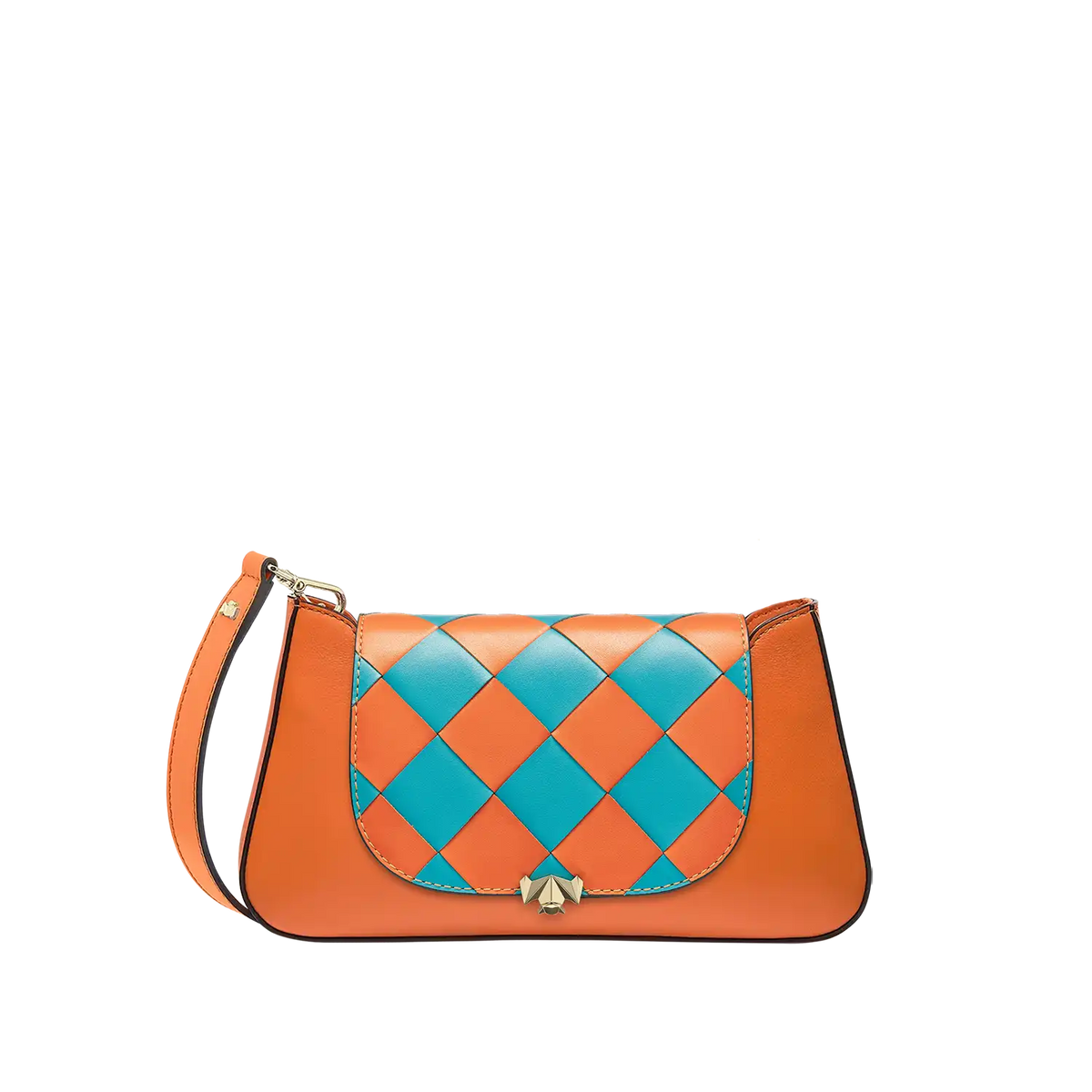 Wechselklappe - Mini La Giocosa - türkis-orange