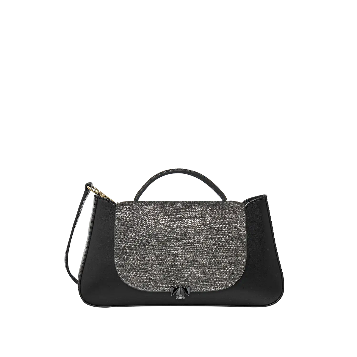 BC Wechselklappe - Mini Black Glam - anthrazit-metallic