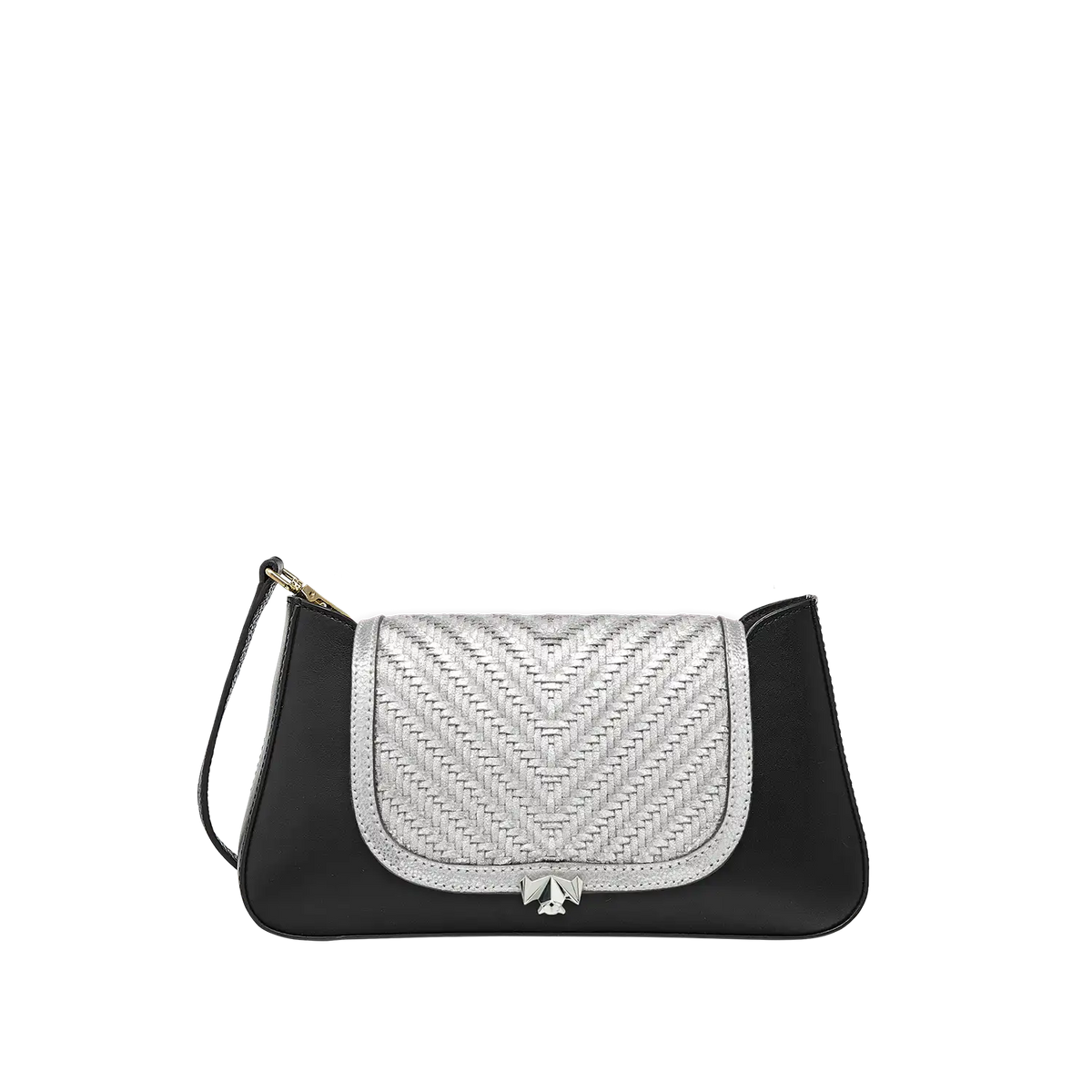 Wechselklappe - Mini Silver Star - silber