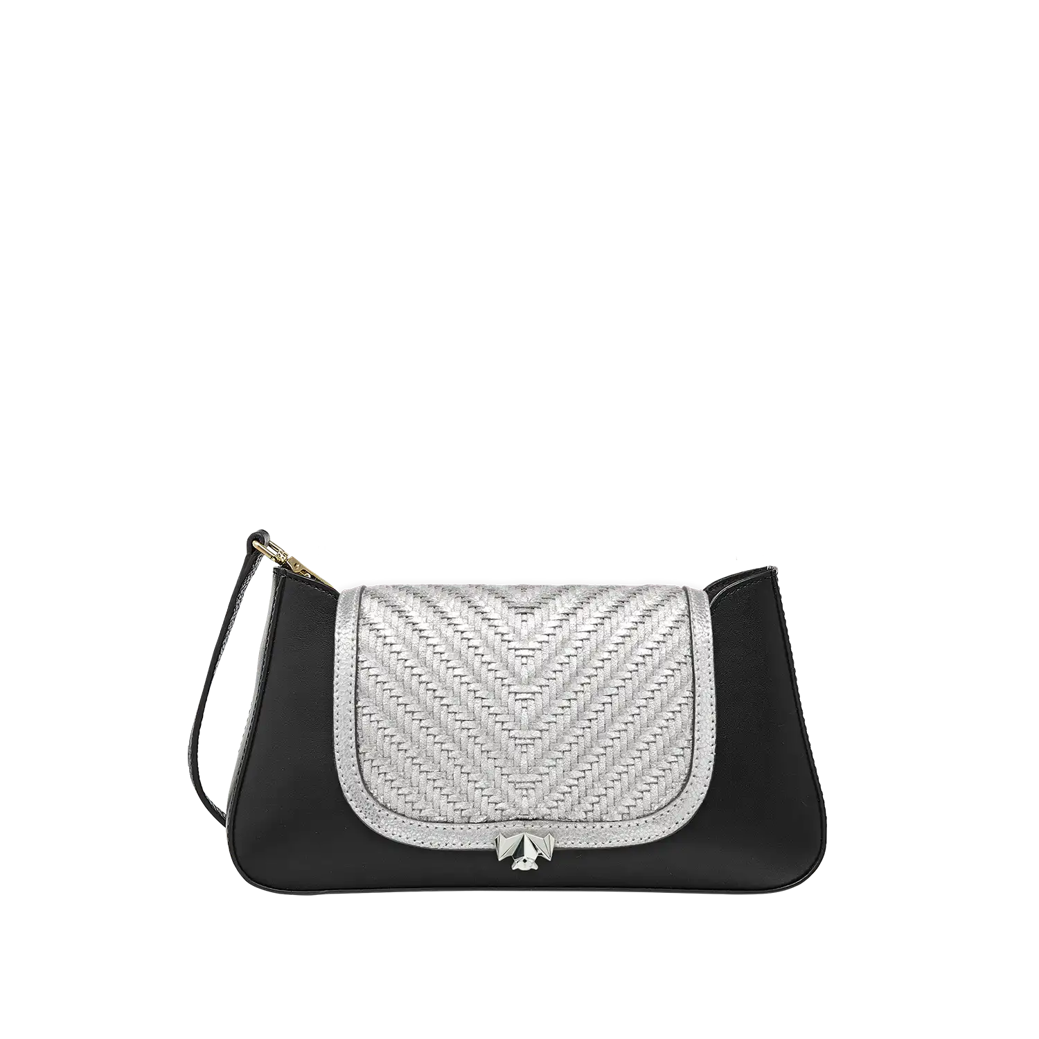 Wechselklappe - Mini Silver Star - silber