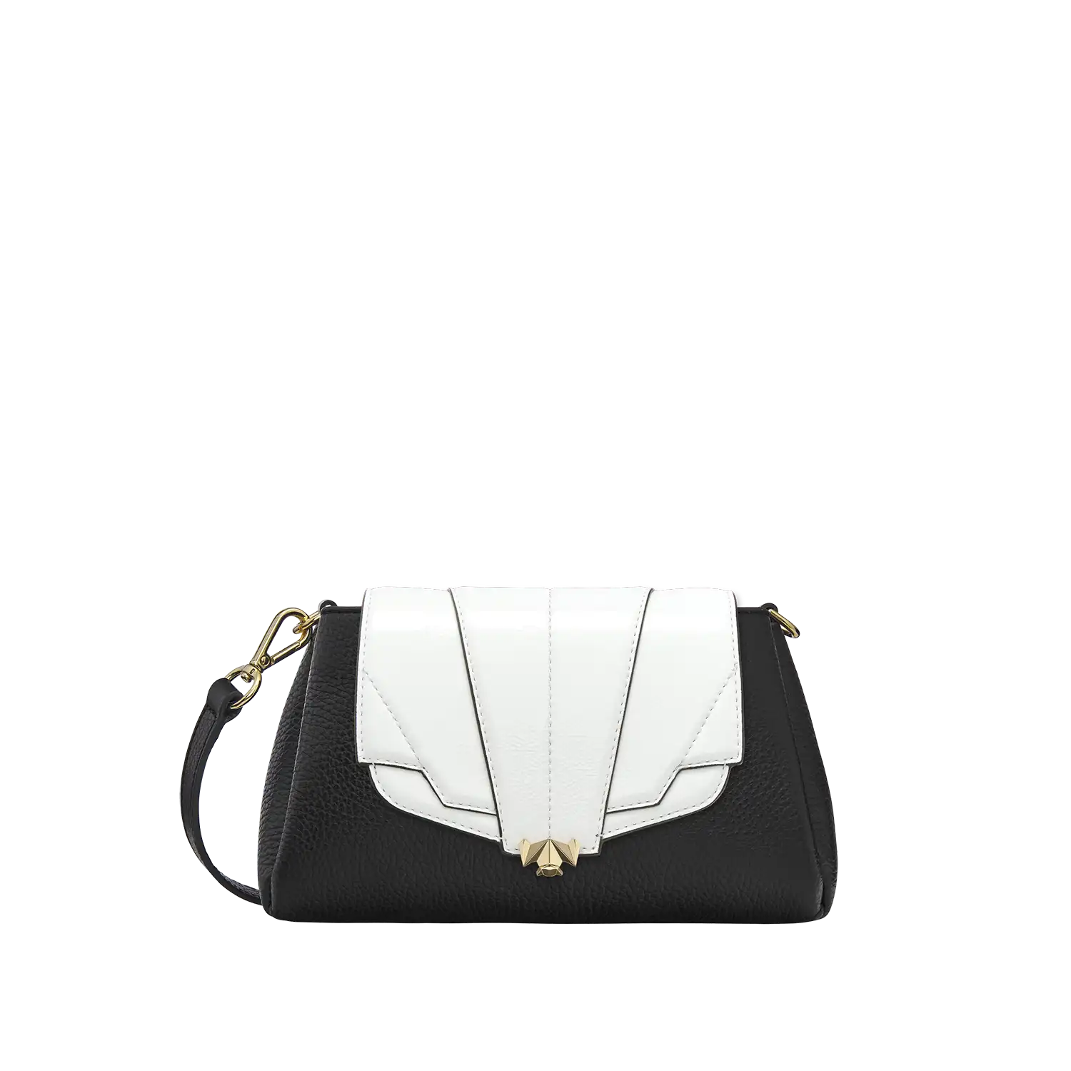 Wechselklappe - Mini Icy Solitair - weiß