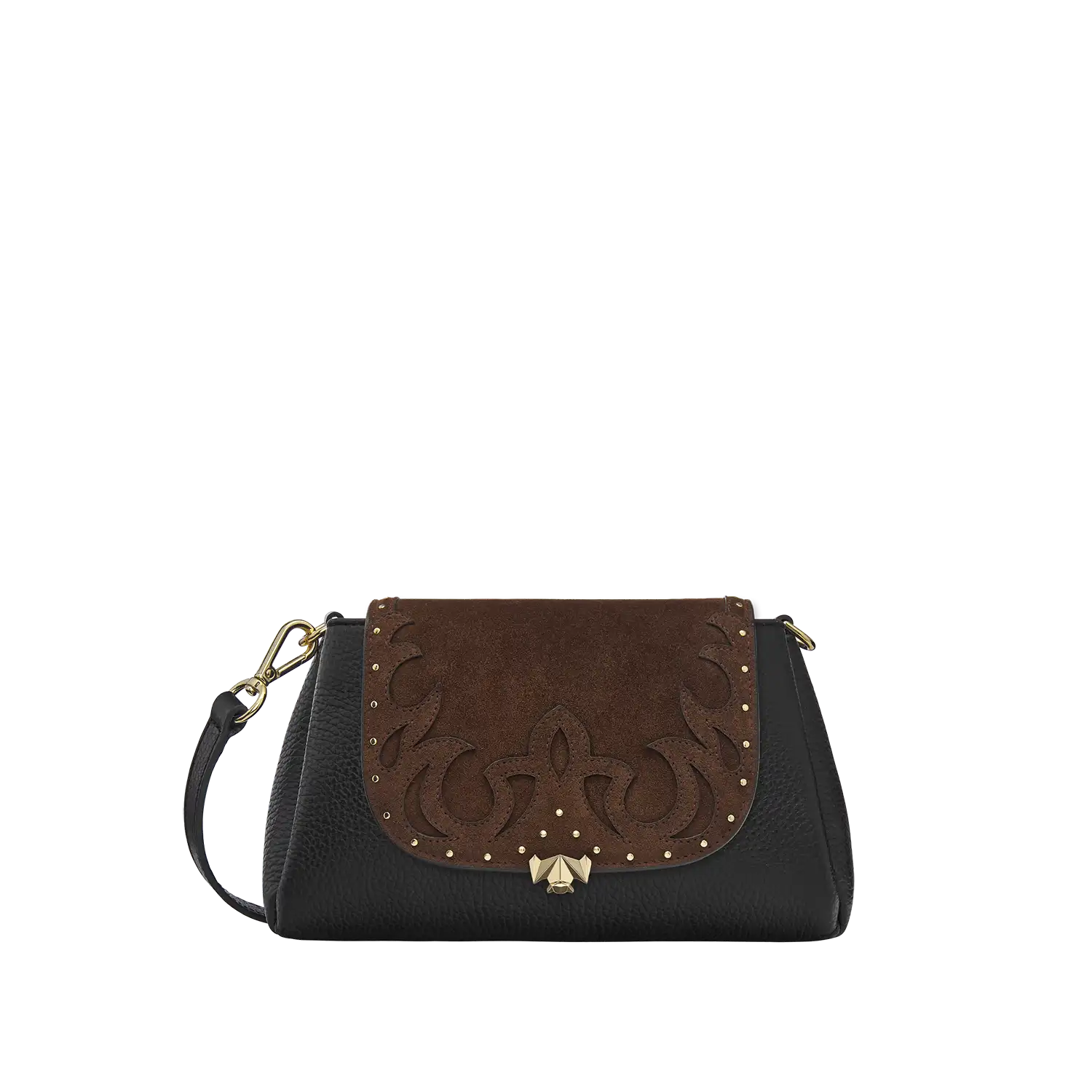 Wechselklappe - Mini Yee-Haw - braun