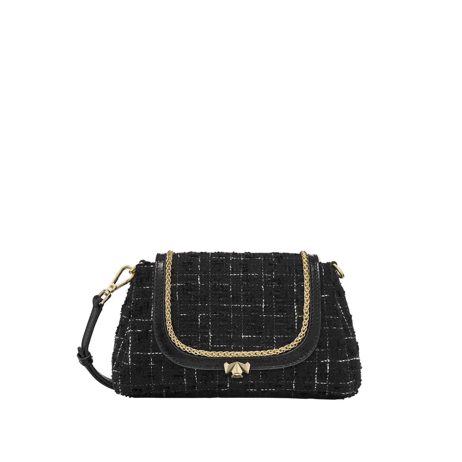 Taschenkoerper Mini Triple - Bouclé schwarz