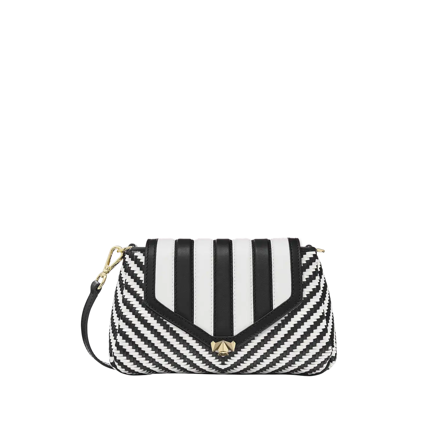 Taschenkoerper Mini Triple - schwarz-weiß