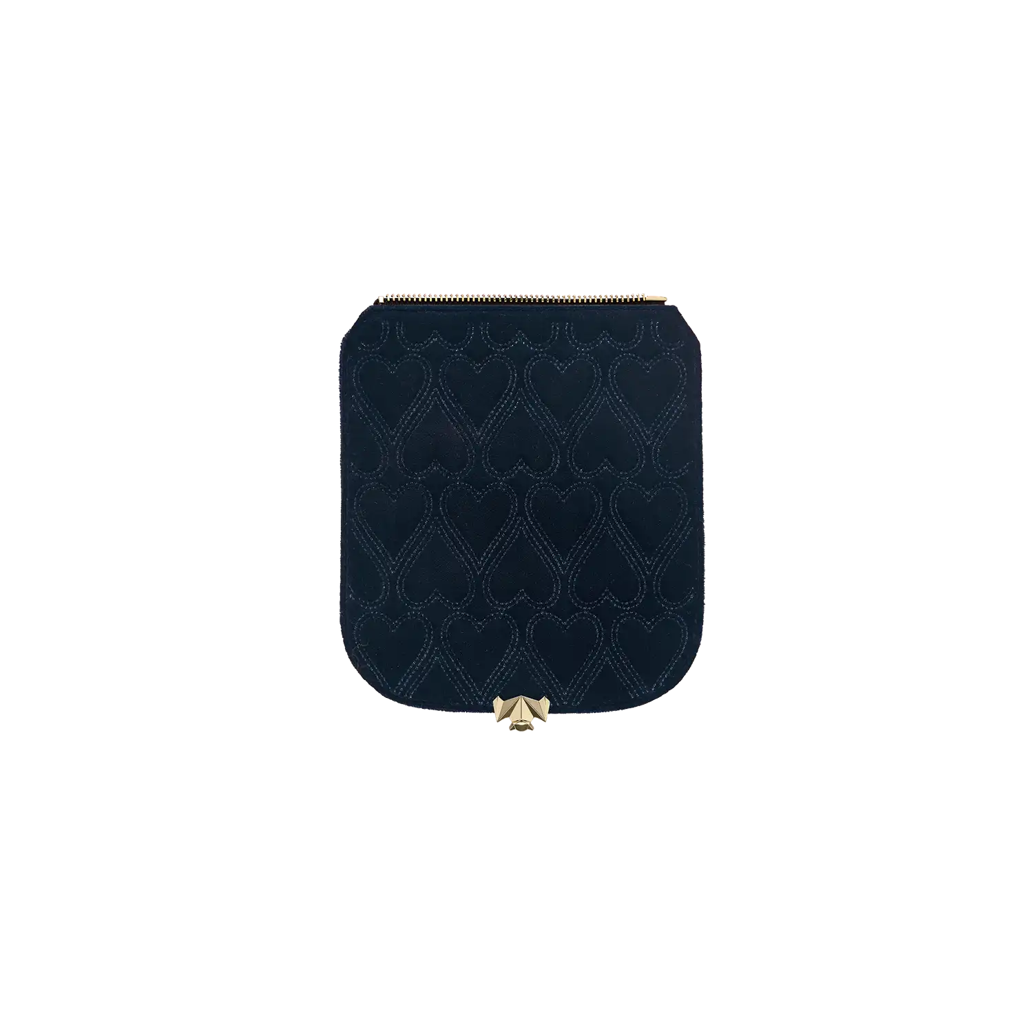 Wechselklappe - Mini Amour de Velours - dunkelblau