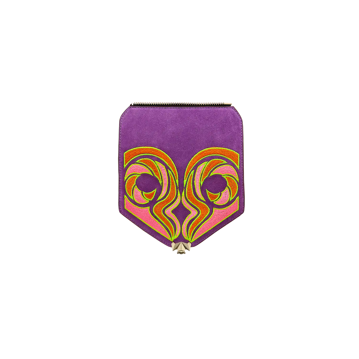 Wechselklappe - Mini Aries Spiral - lila