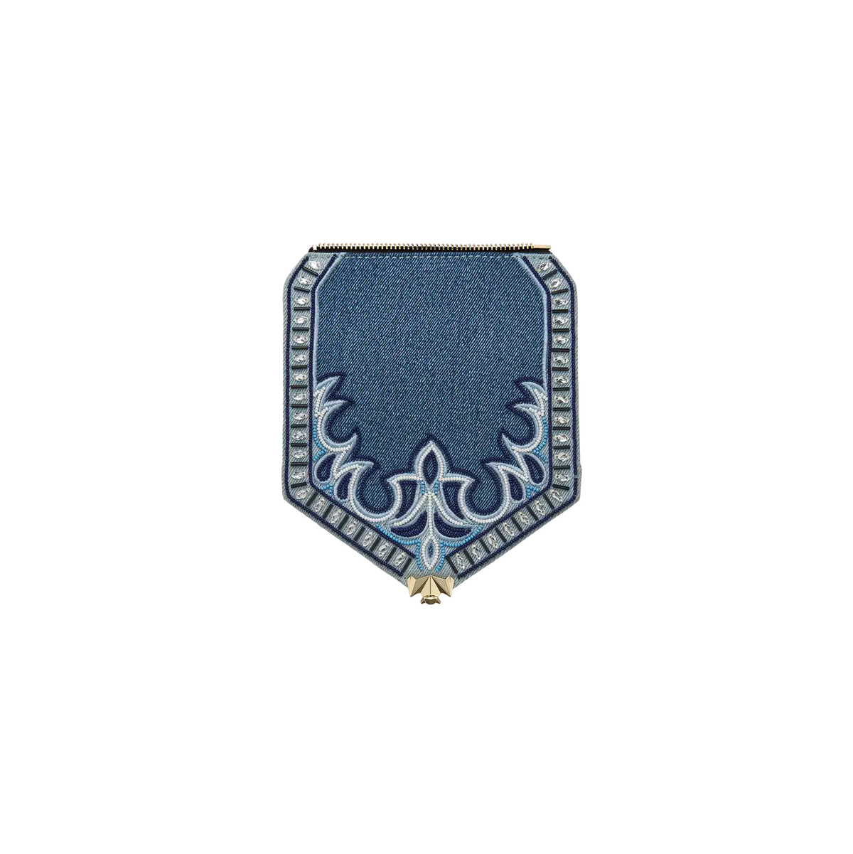 Wechselklappe - Mini Blue Jean Baby - blau