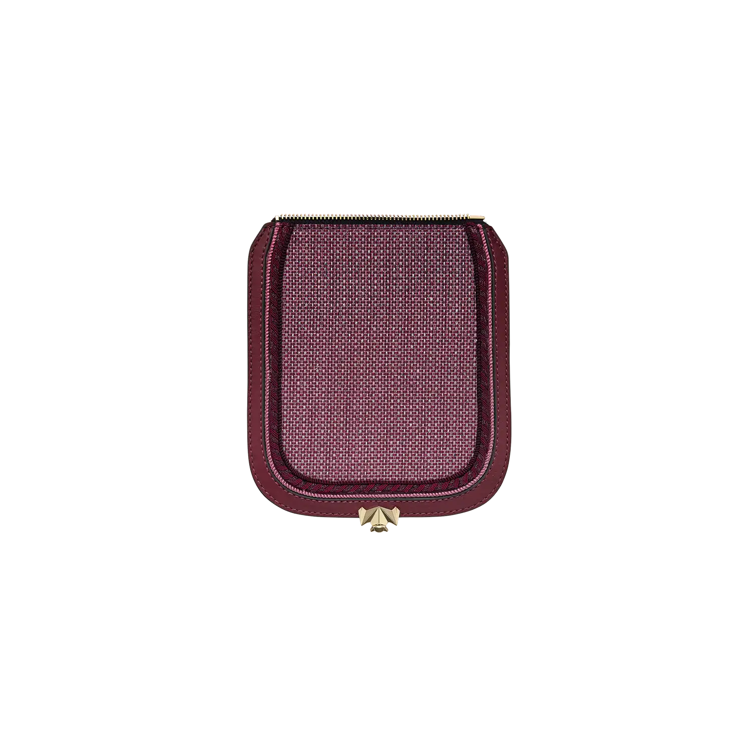 Wechselklappe - Mini Burgundy Kiss - dunkelrot