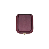 Wechselklappe - Mini Burgundy Kiss - dunkelrot