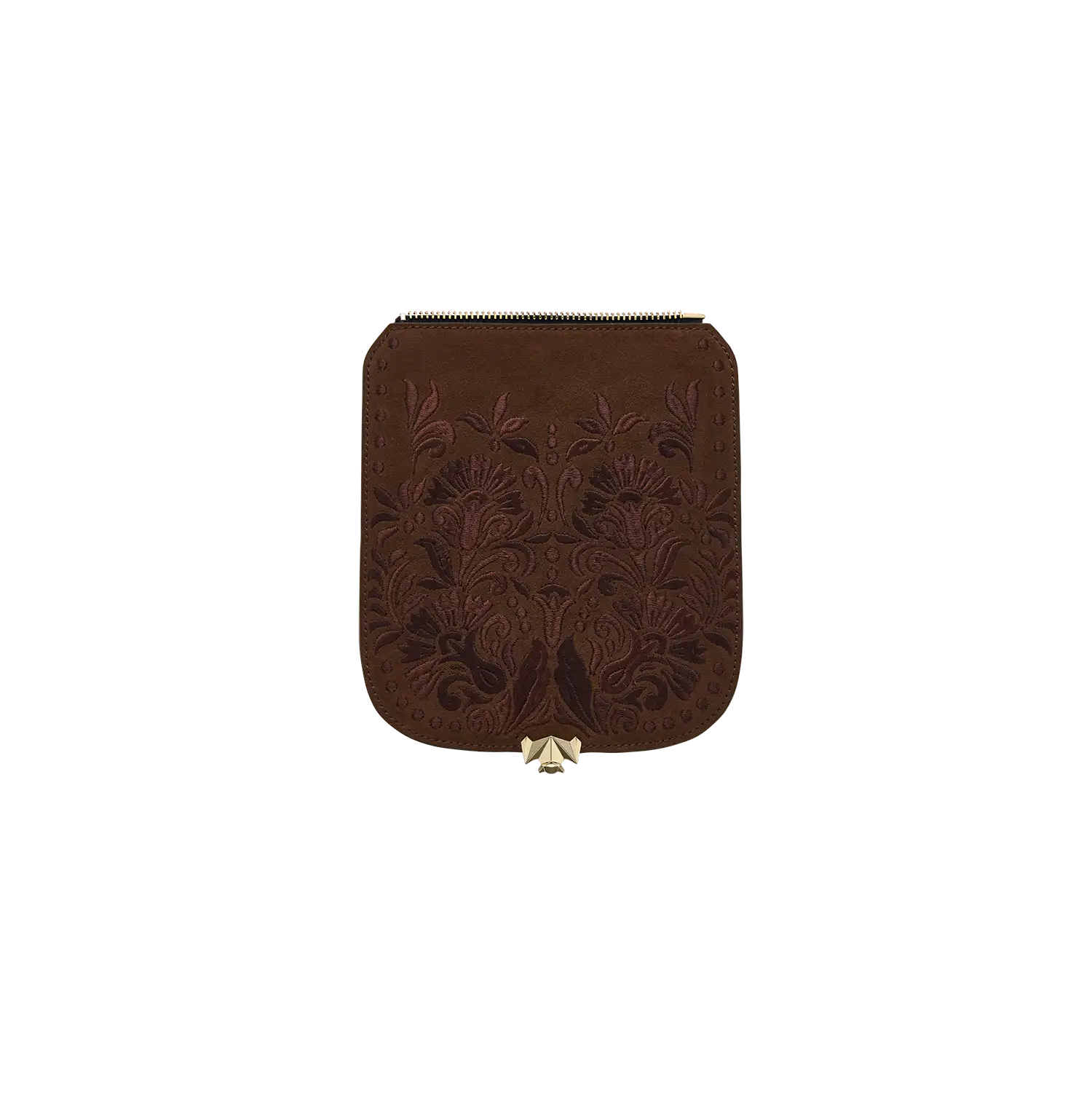 Wechselklappe - Mini Chocolate Petal - braun