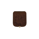 Wechselklappe - Mini Chocolate Petal - braun