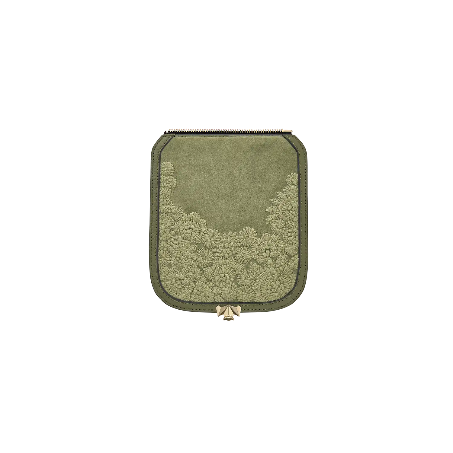 Wechselklappe -  Mini Cozy Bloom - olive