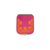 Wechselklappe - Mini Crazy Daisy - pink-orange