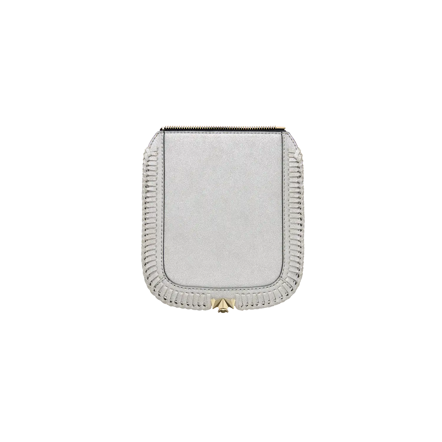 Wechselklappe - Mini Frozen Glam - silber