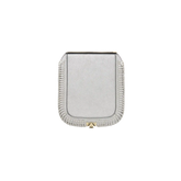 Wechselklappe - Mini Frozen Glam - silber