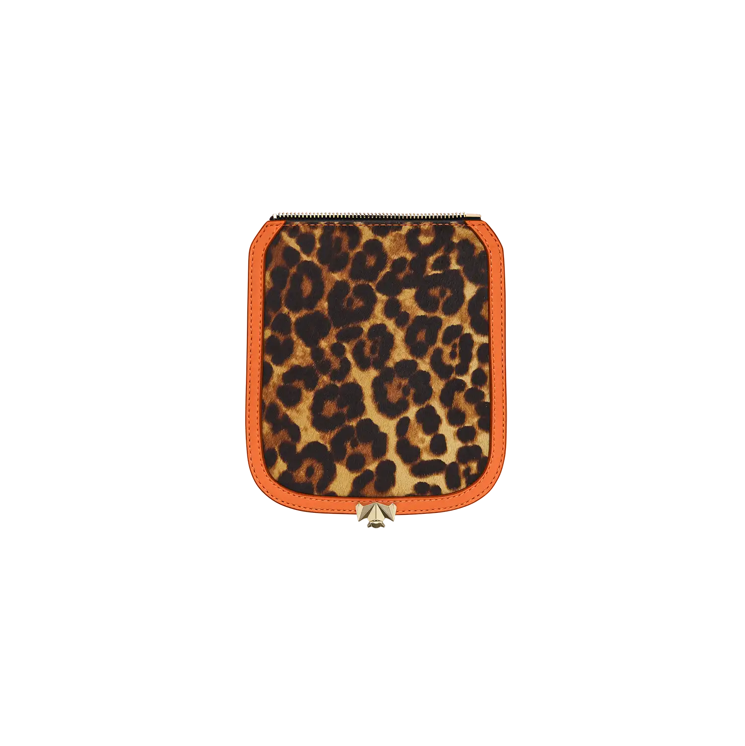 Wechselklappe - Mini Fur Real - leo-orange