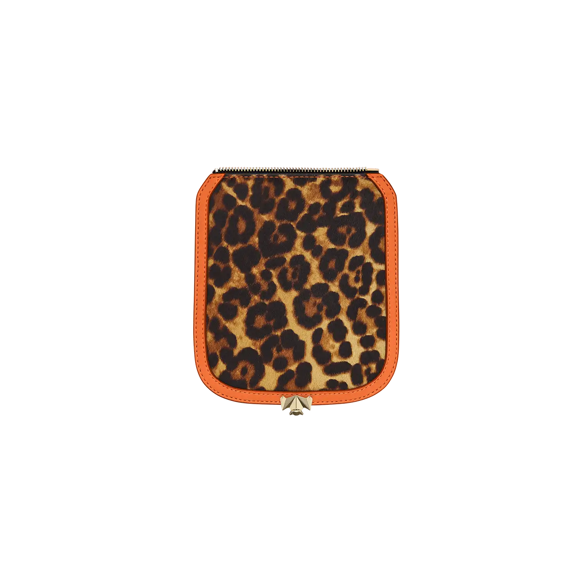 Wechselklappe - Mini Fur Real - leo-orange