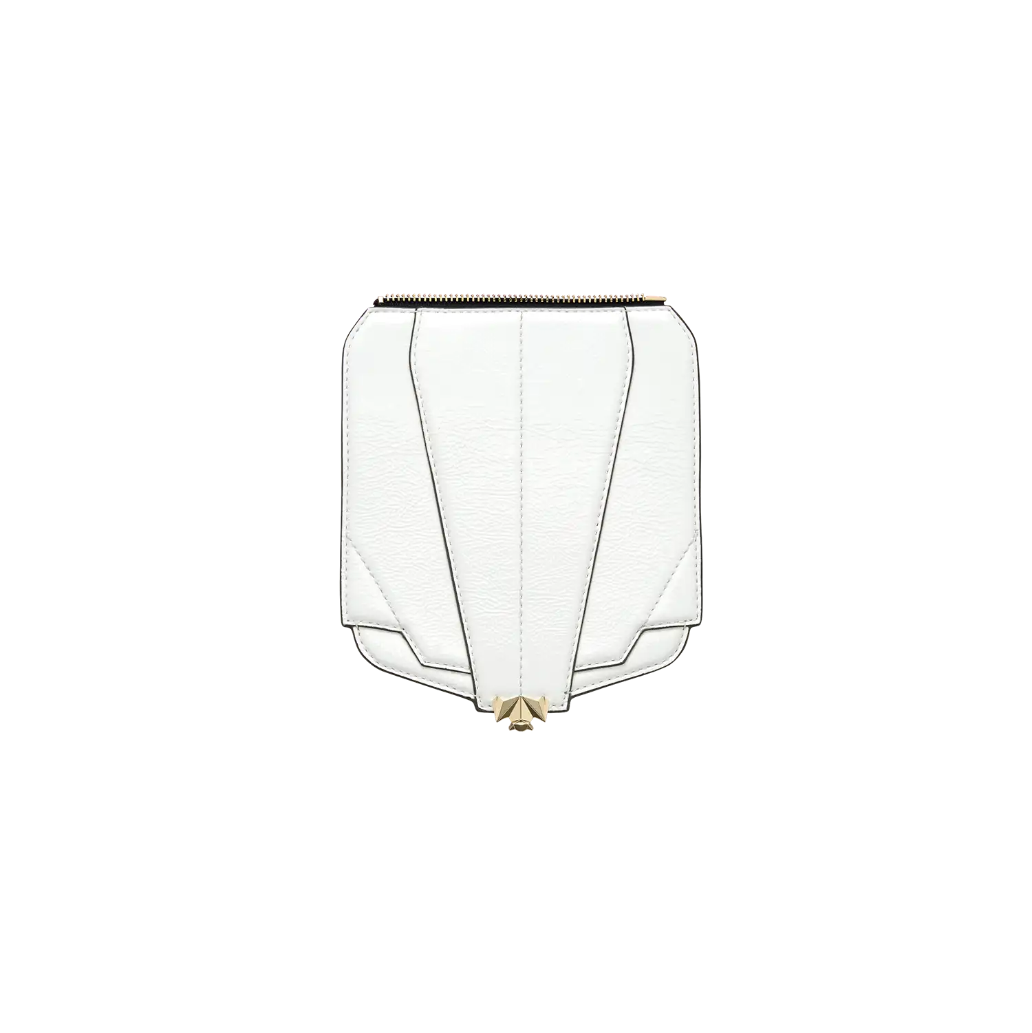 Wechselklappe - Mini Icy Solitair - weiß