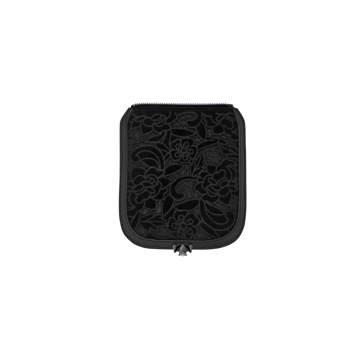 BC Wechselklappe - Mini Midnight Bloom - schwarz